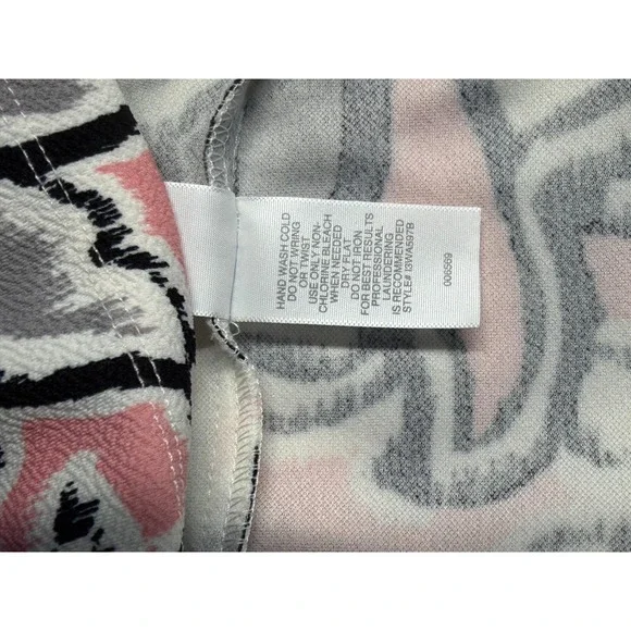 Bisou Bisou Michele Bohbot Floral Choker Dress Women's Size 12 Stretch - Picture 9 of 9